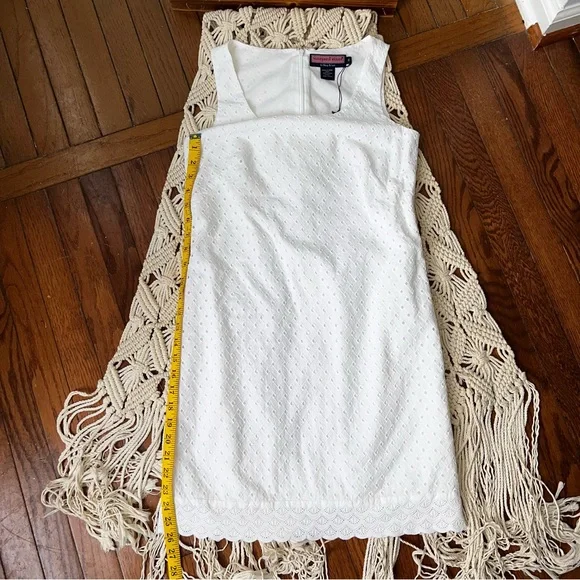 Vineyard Vines | Shep & Ian Eyelet Sleeveless Dress - Picture 3 of 5